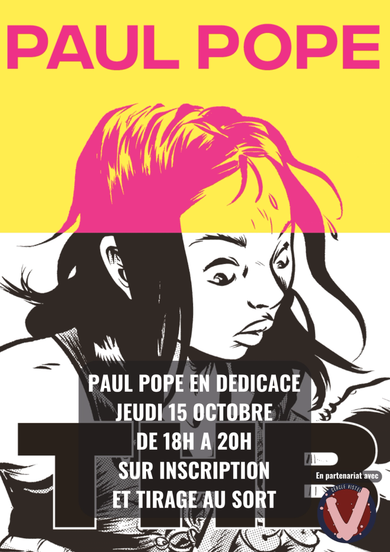 Paul Pope en dédicace !!!