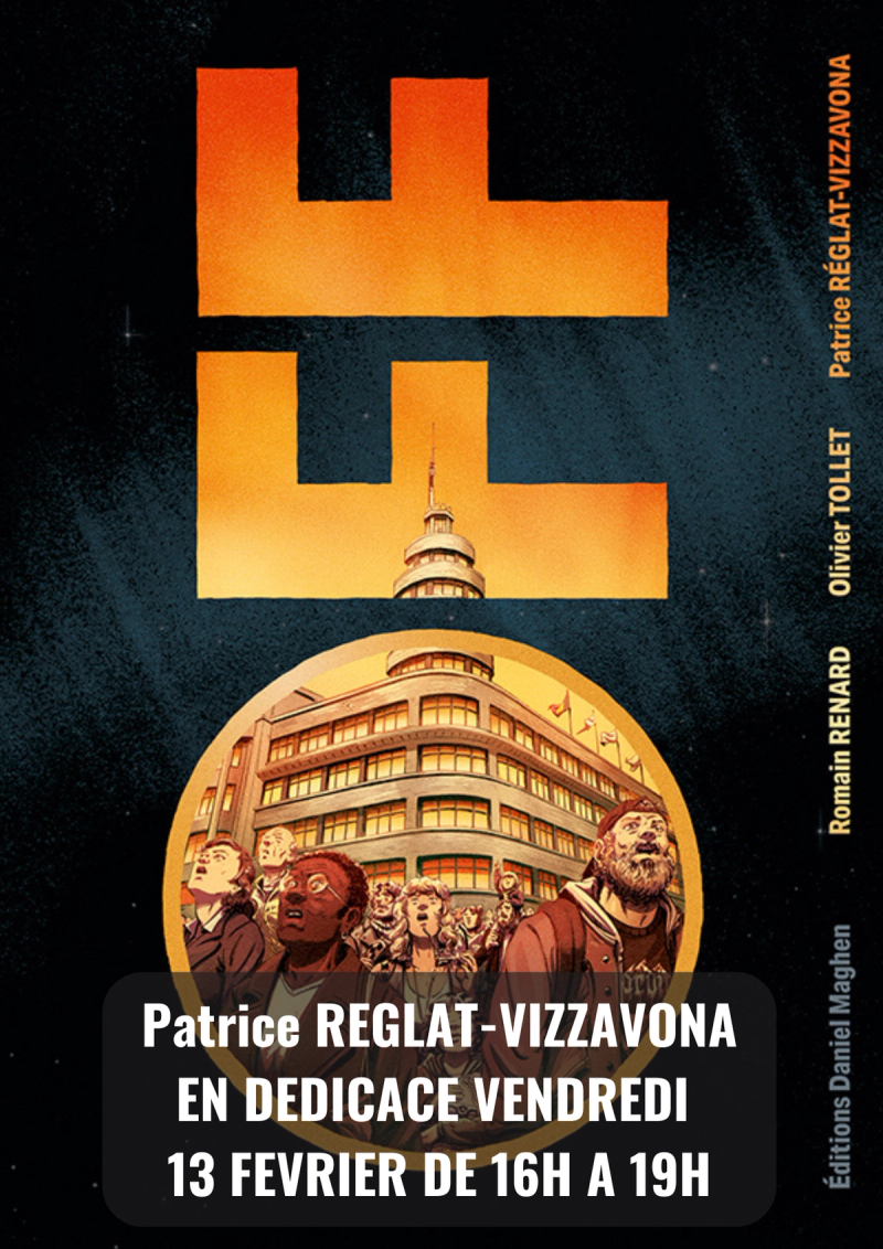 Patrice Réglat-Vizzavona en dédicace