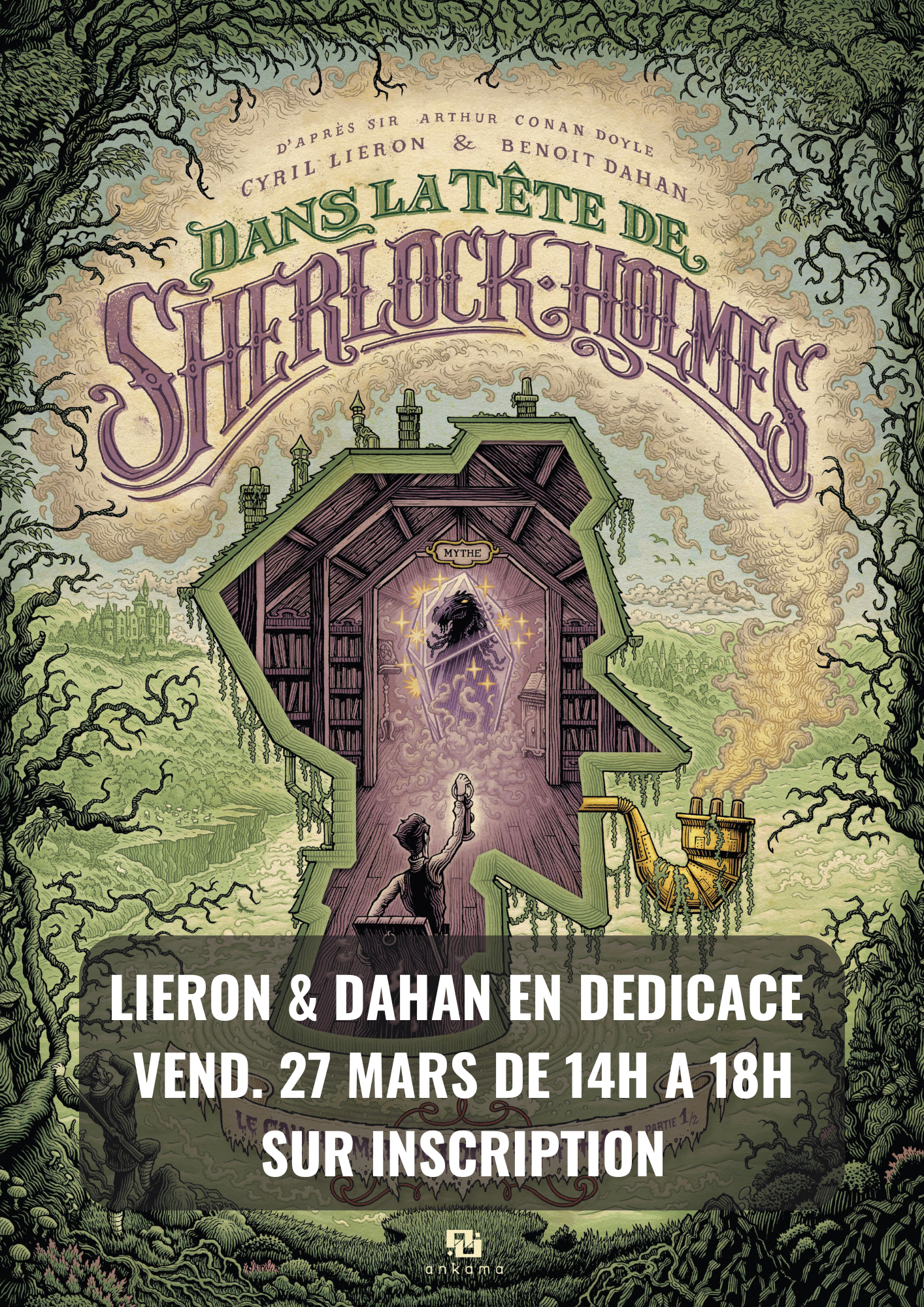 Cyril Lieron & Benoit Dahan en dédicace