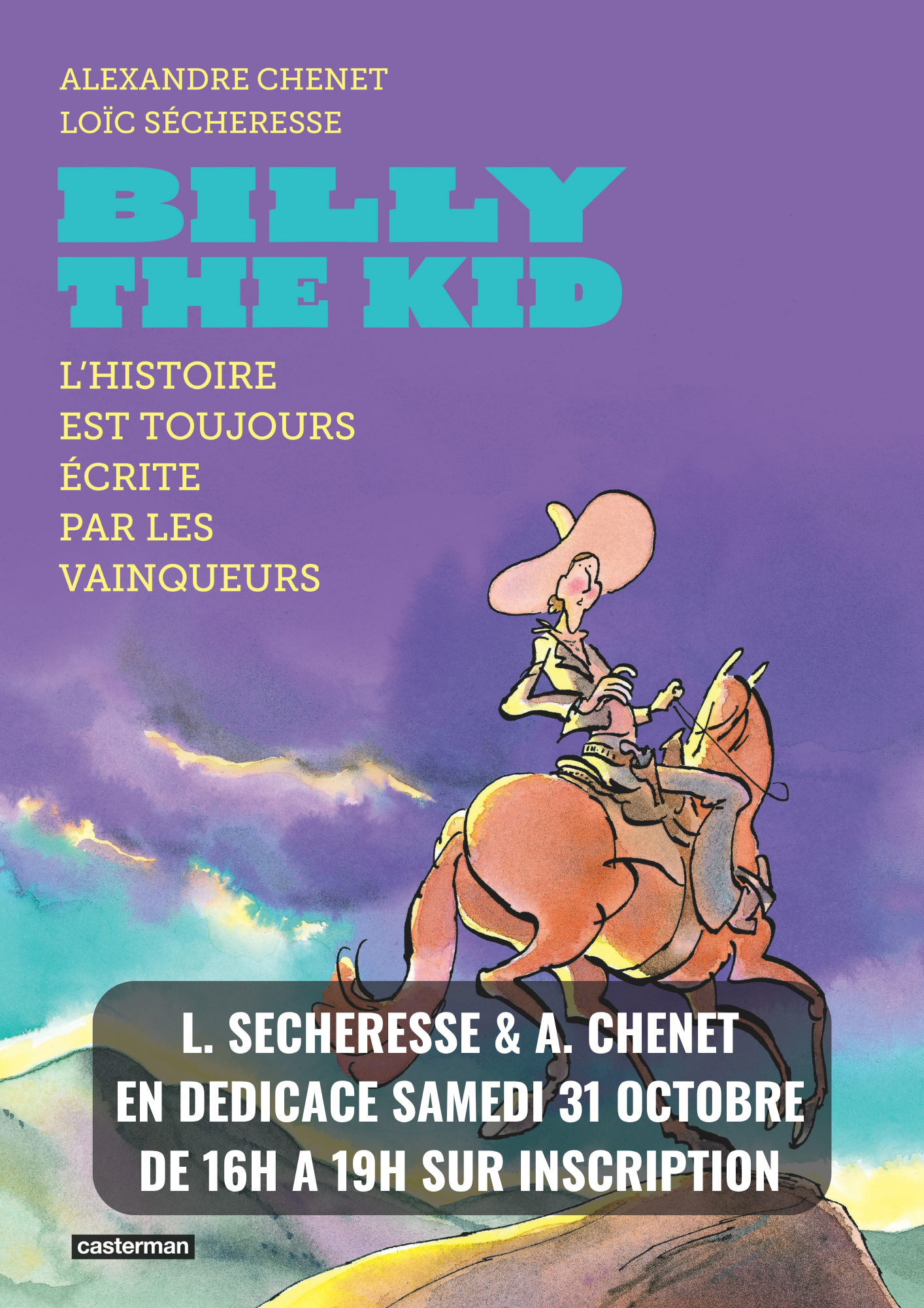 Dédicace de Loïc Sécheresse et Alexandre Chenet
