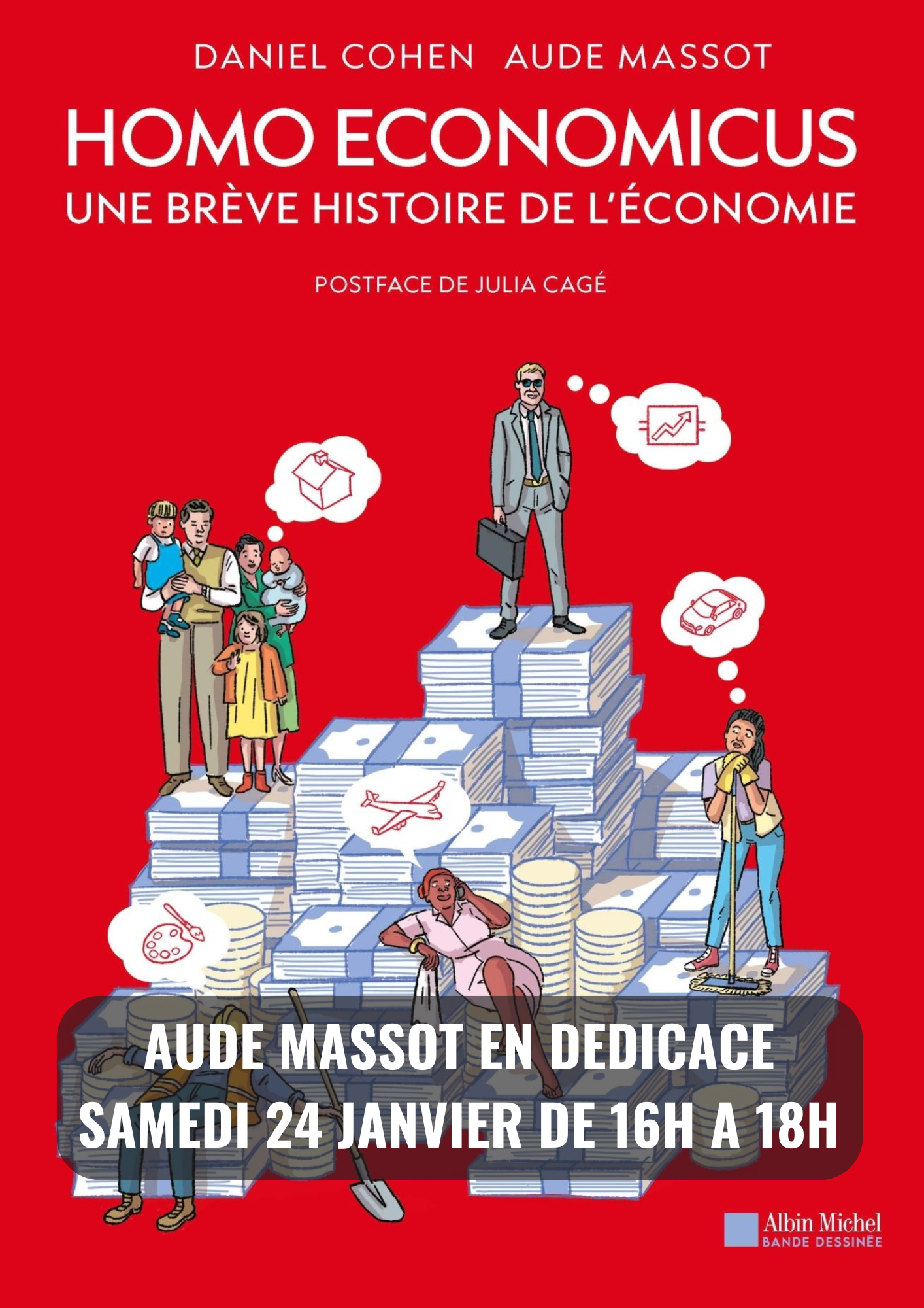 Aude Massot en dédicace