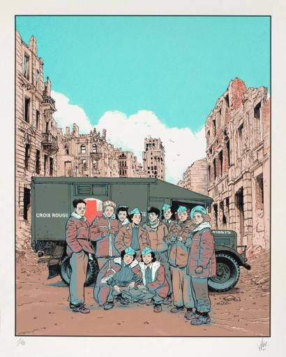 Les bleues à Varsovie