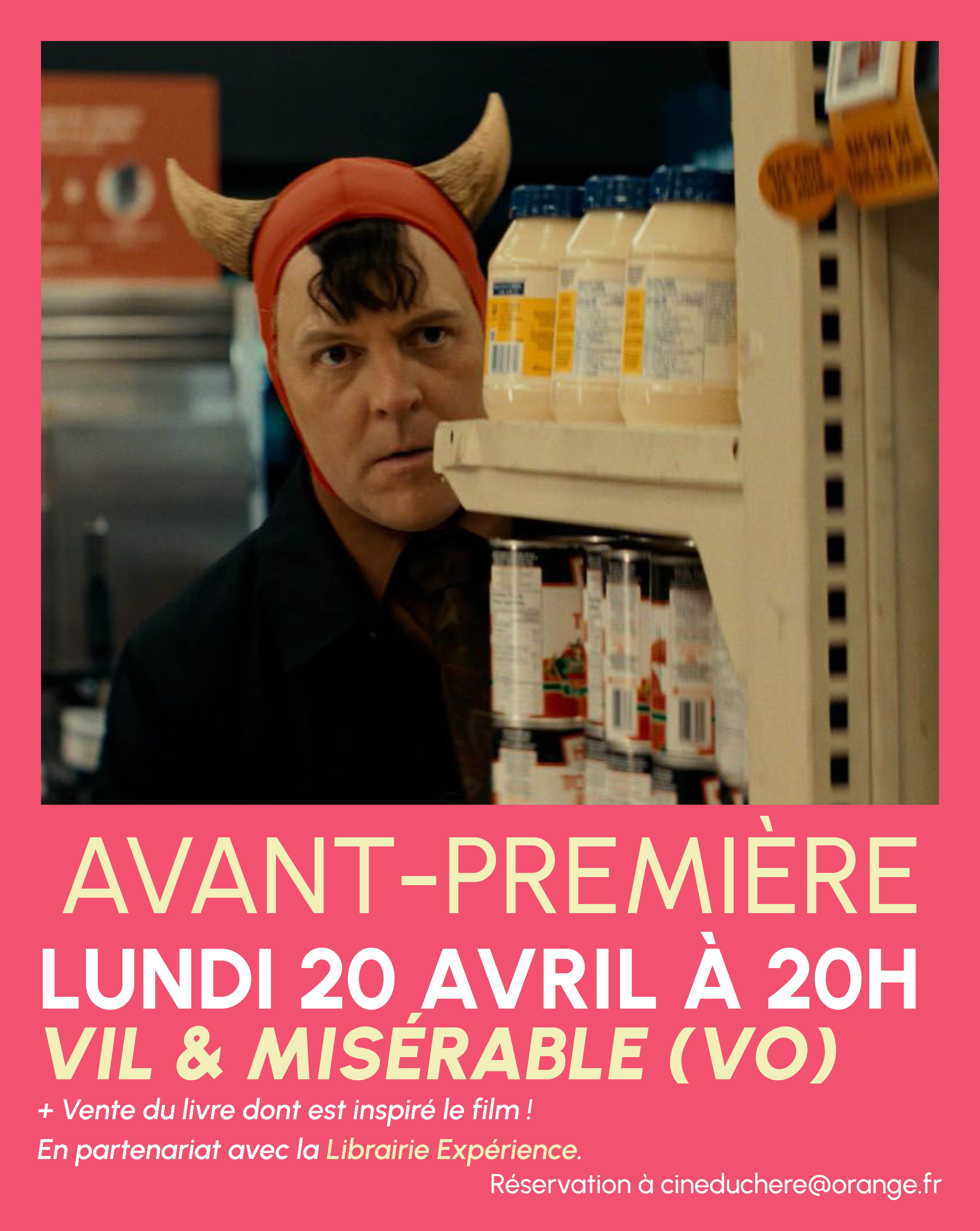 Avant-première Vil & Misérable au CinéDuchère