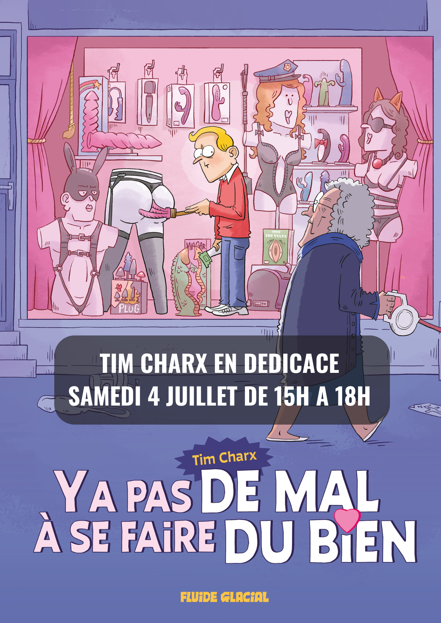 Tim Charx en dédicace