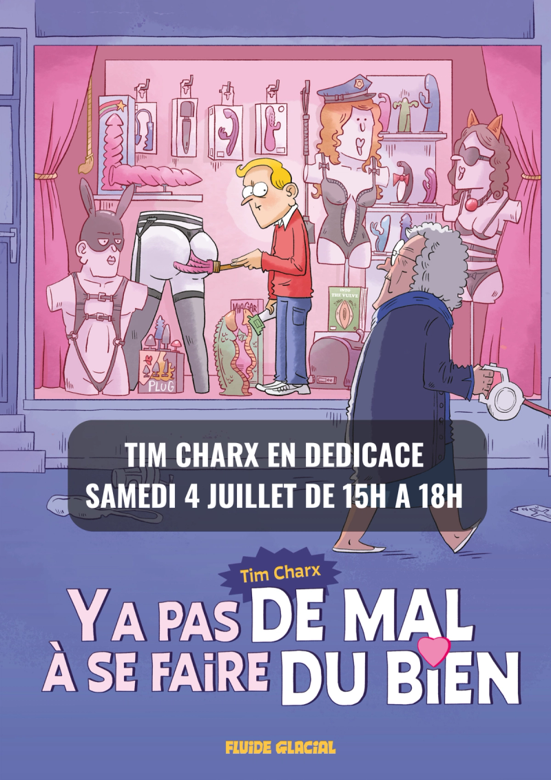 Tim Charx en dédicace