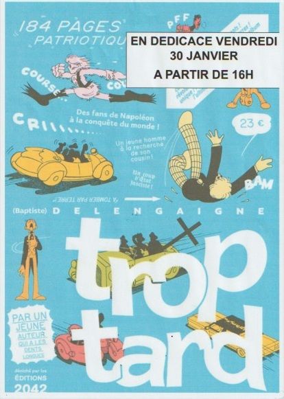 Dédicace de Baptiste Delengaigne