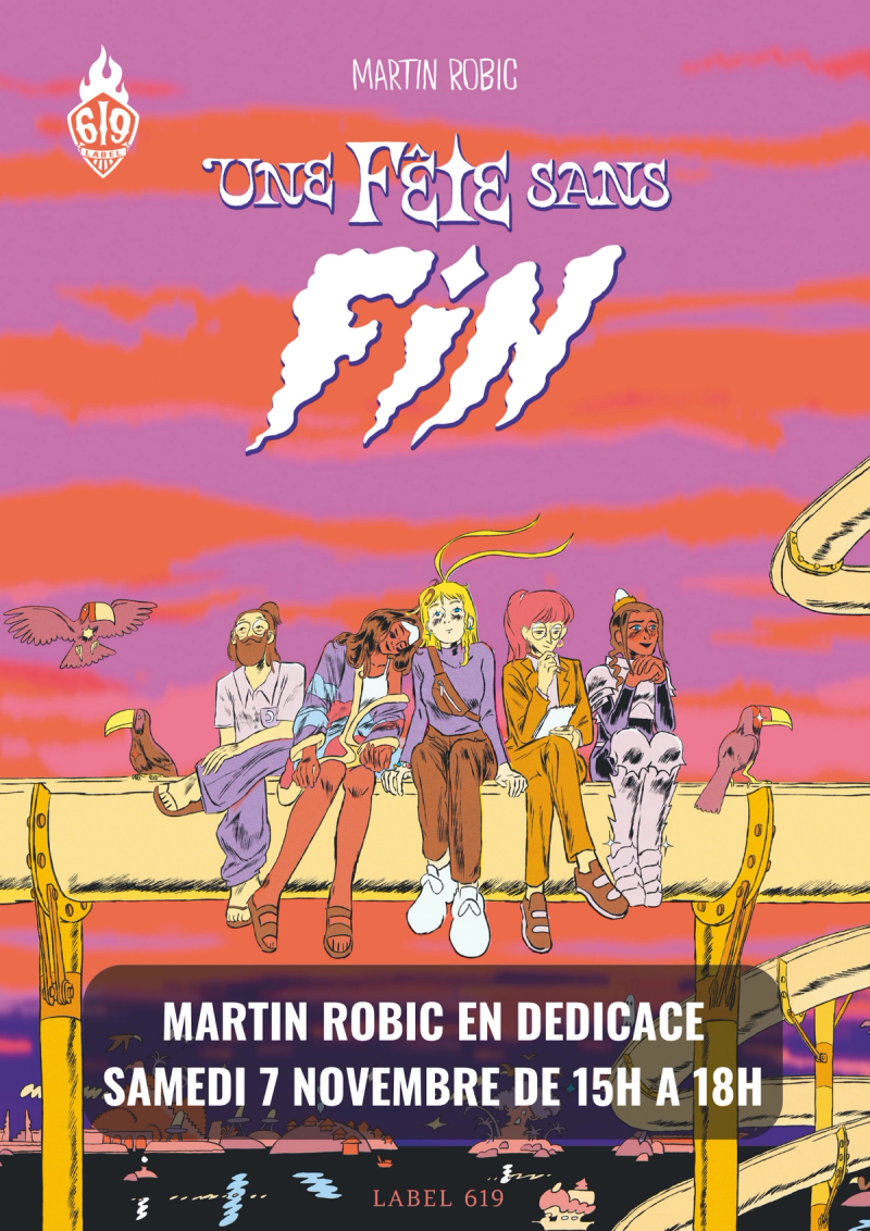 Martin Robic en dédicace