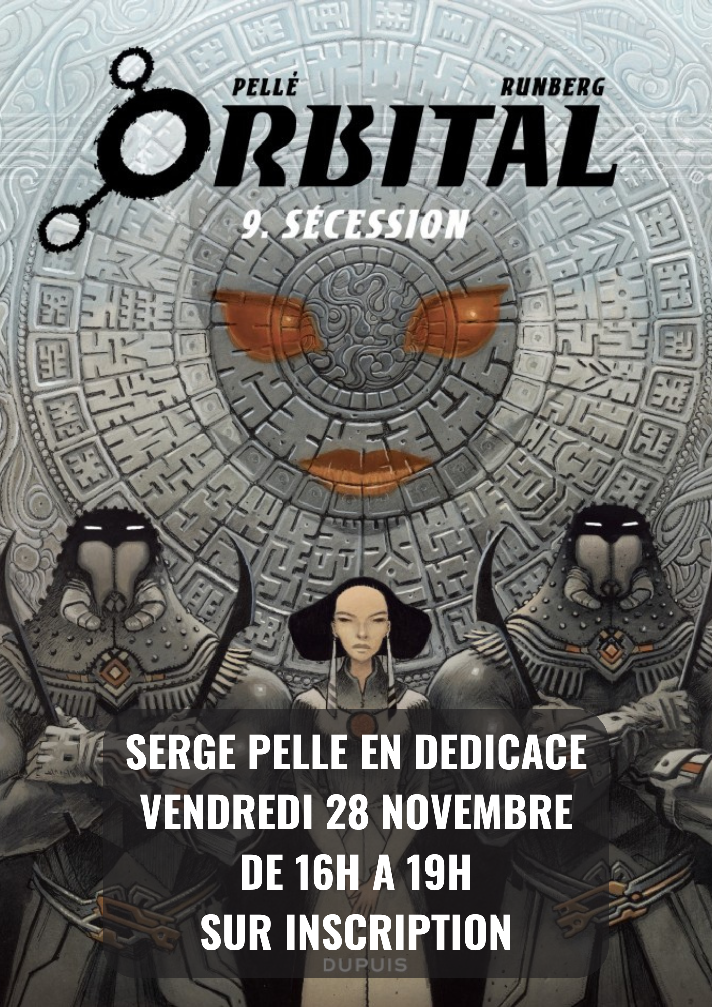 Dédicace de Serge Pellé