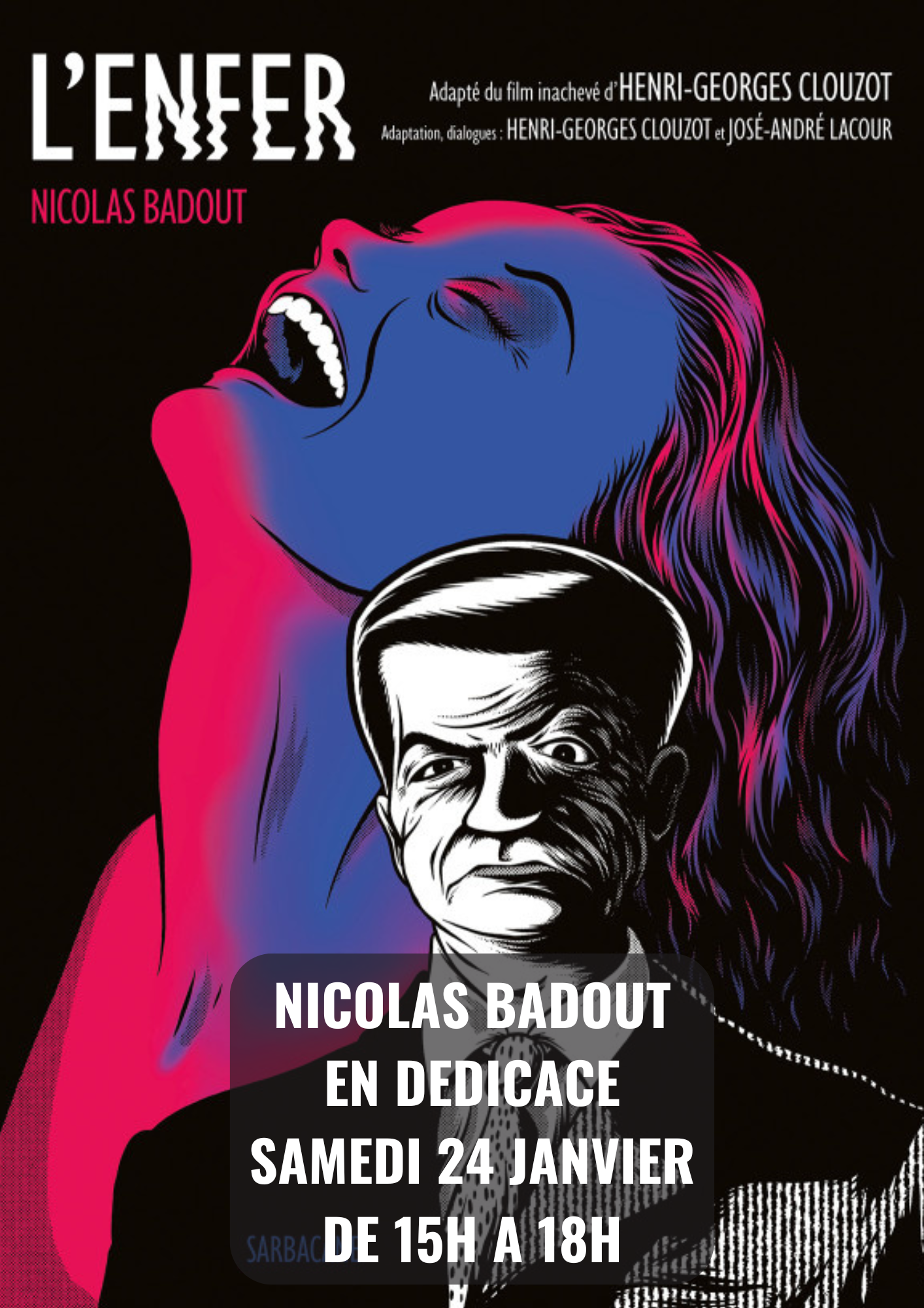 Nicolas Badout en dédicace