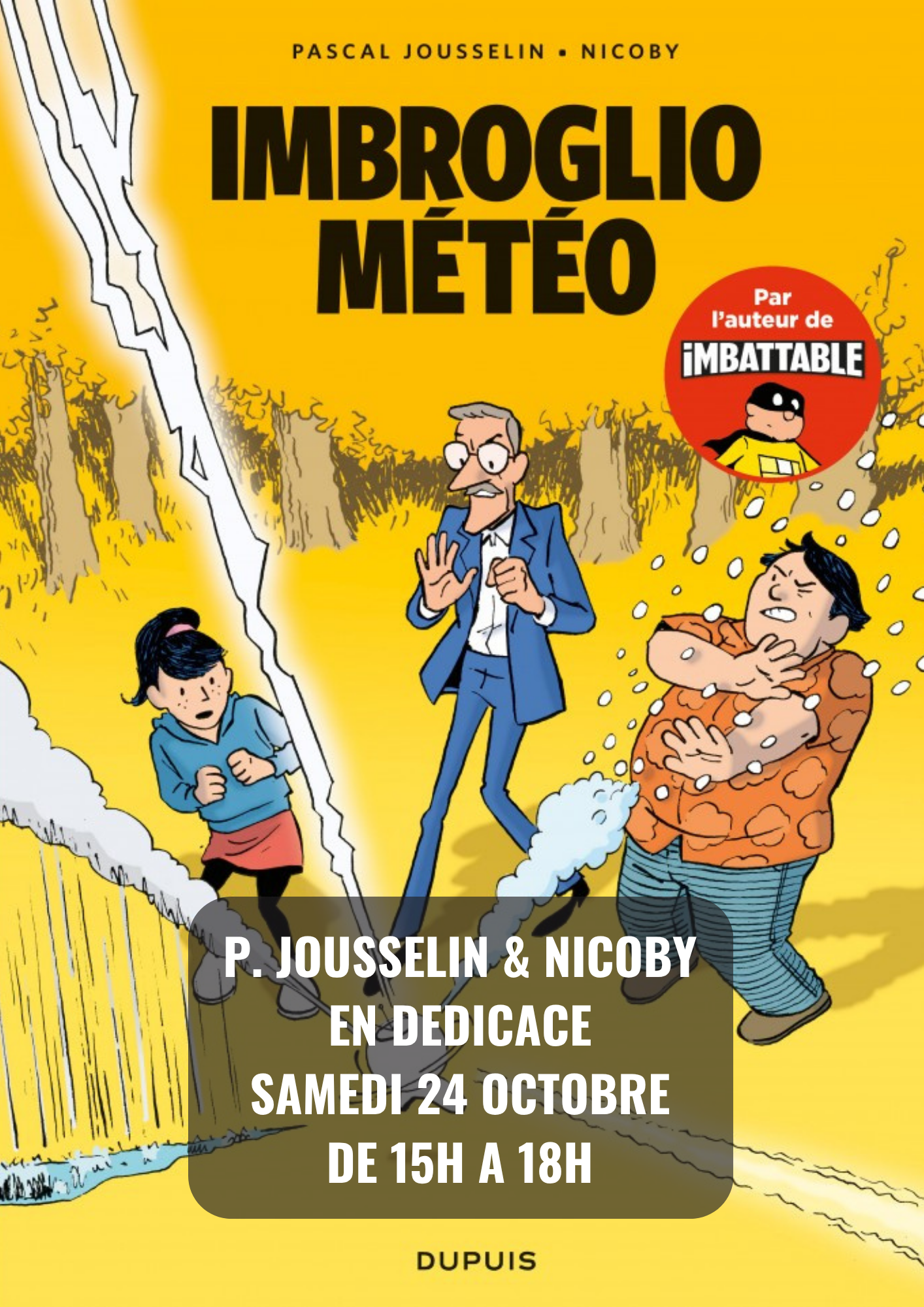 Pascal Jousselin et Nicoby en dédicace