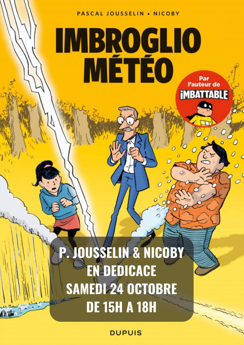 Pascal Jousselin et Nicoby en dédicace