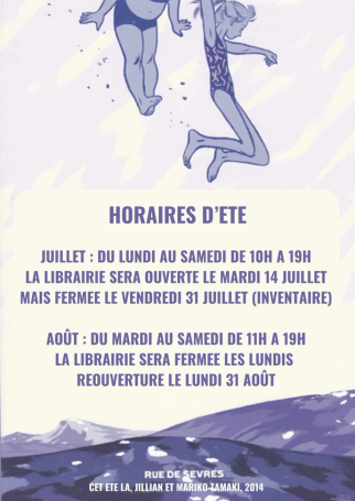 Horaires d'été