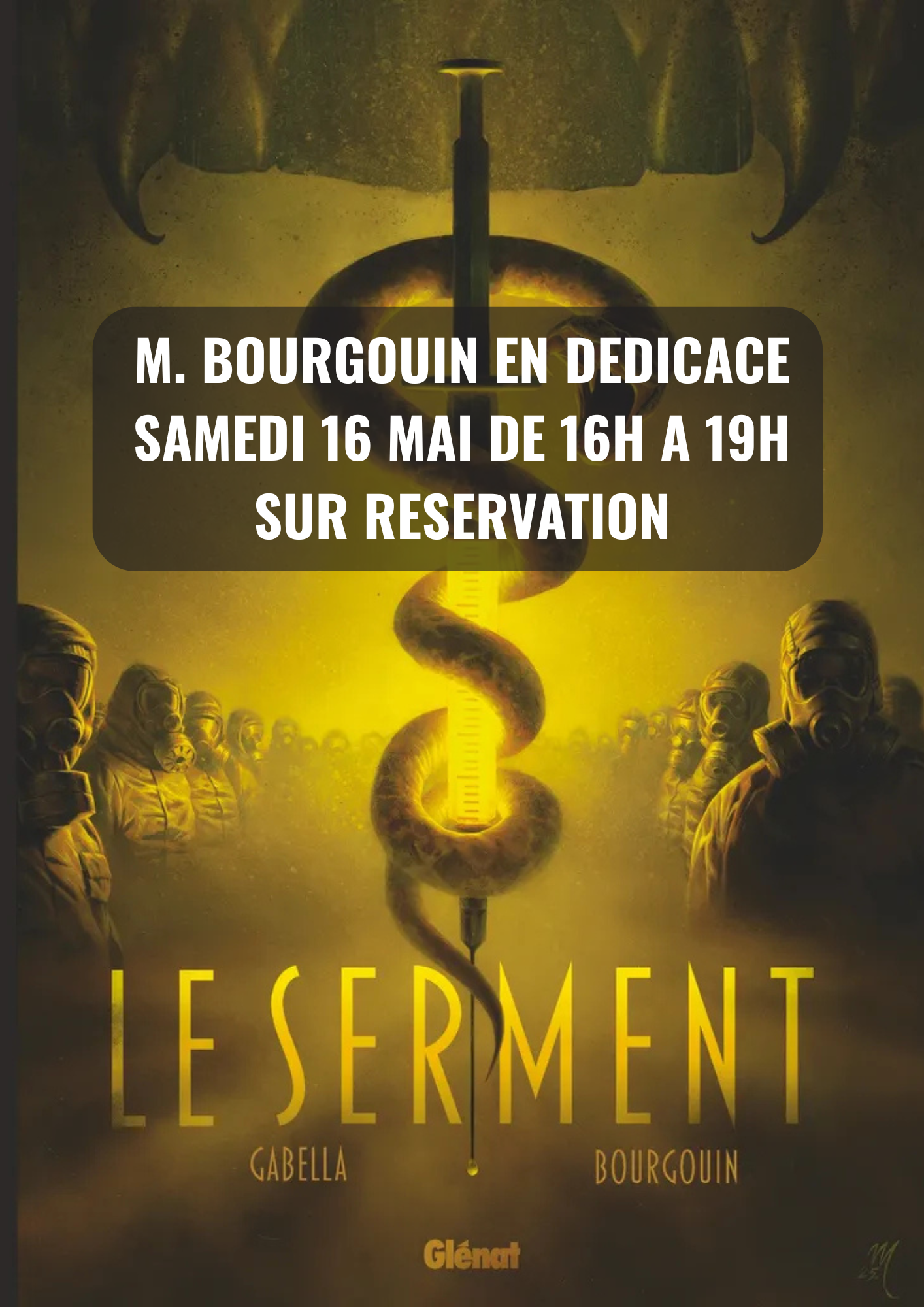 Mikaël Bourgouin en dédicace