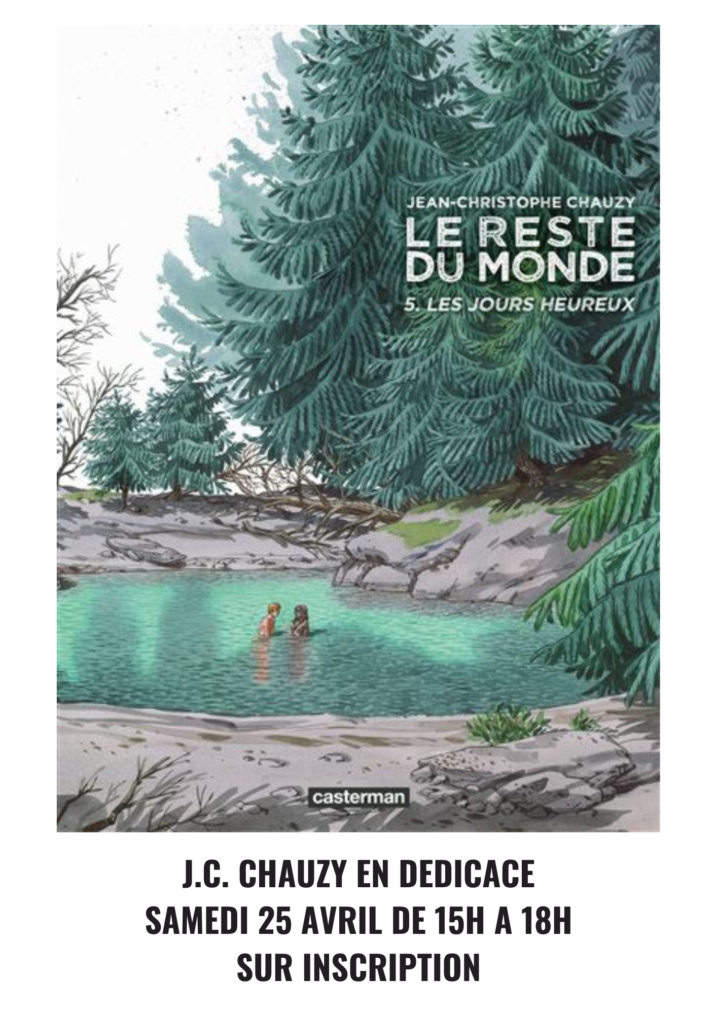 Jean-Christophe Chauzy en dédicace