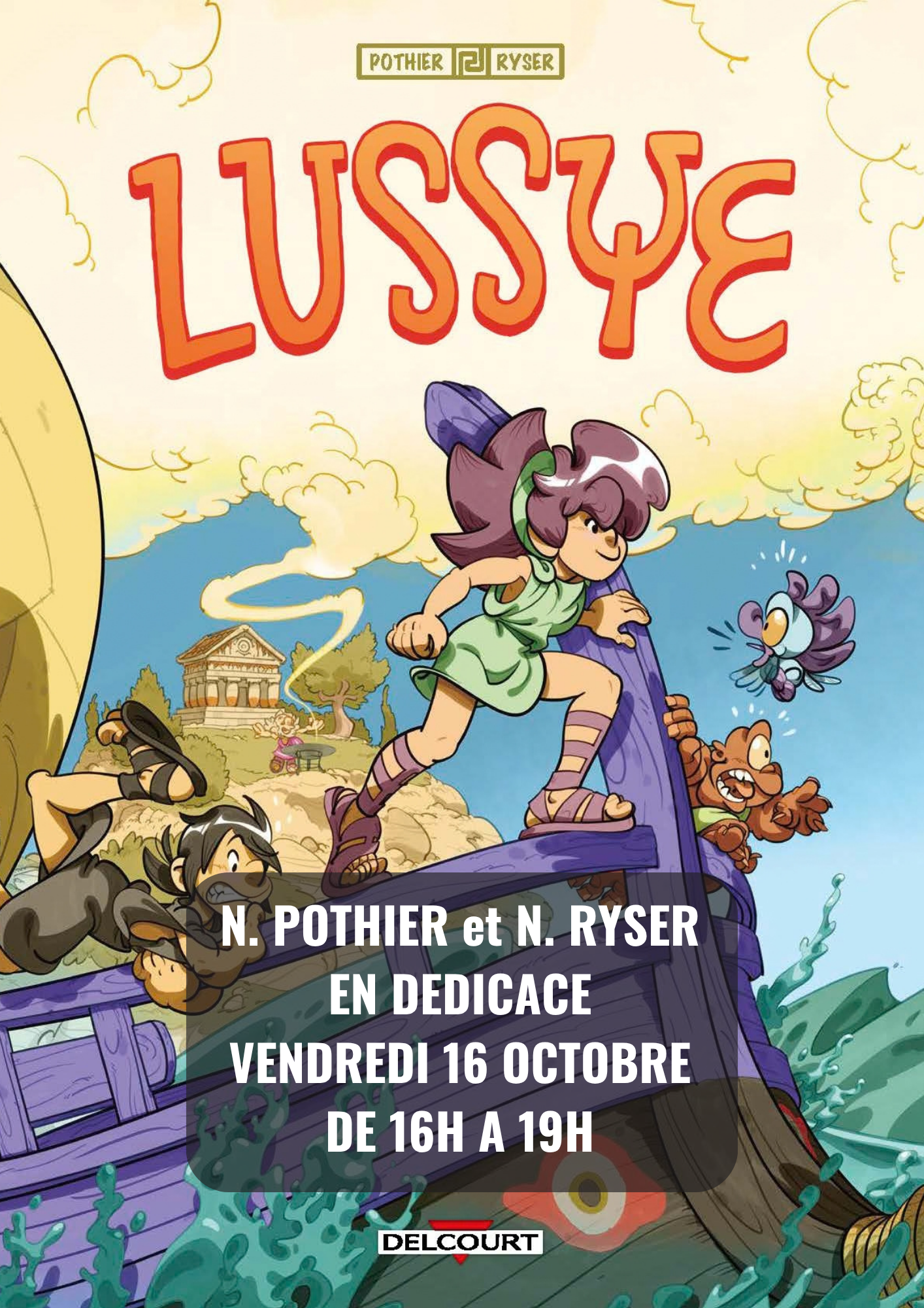 Nicolas Pothier et Nicolas Ryser en dédicace