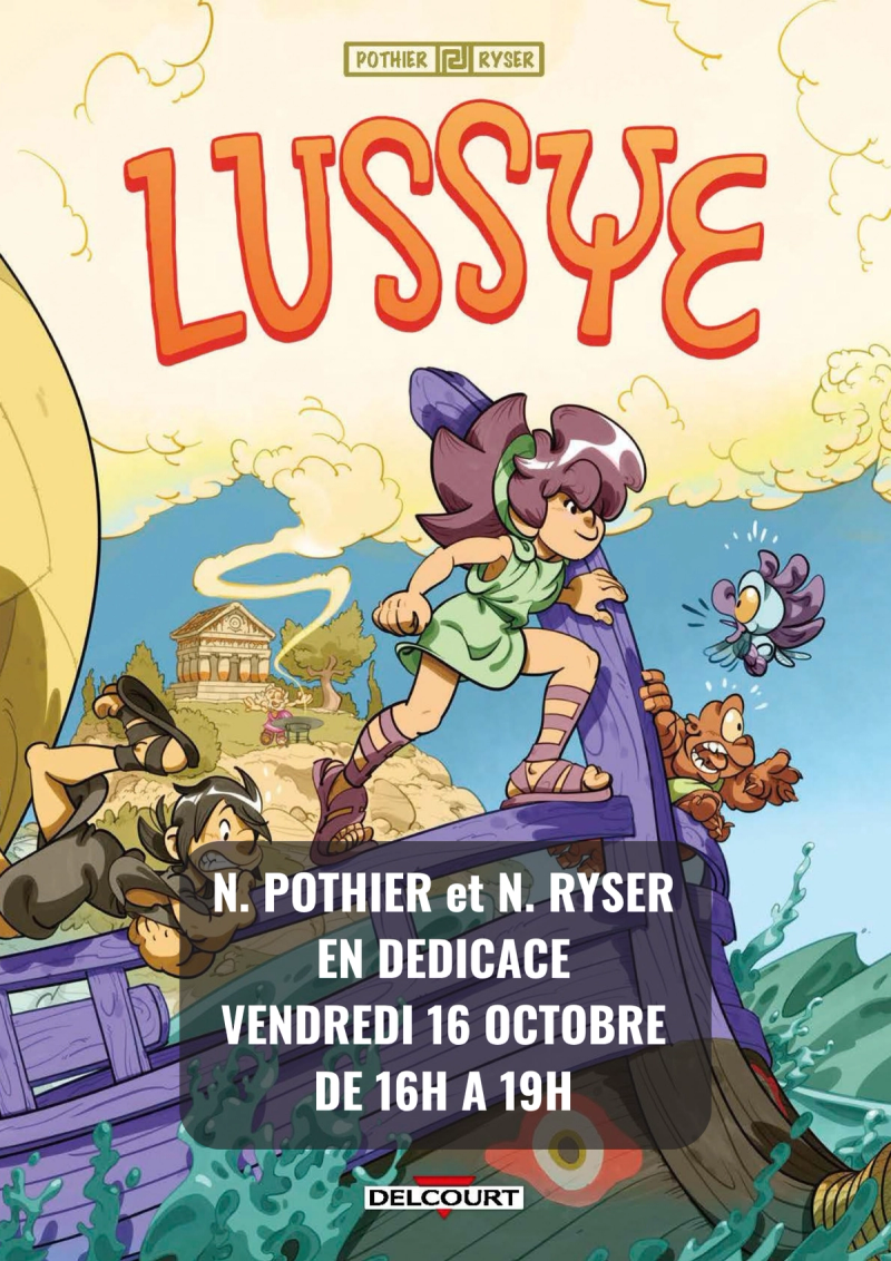 Nicolas Pothier et Nicolas Ryser en dédicace