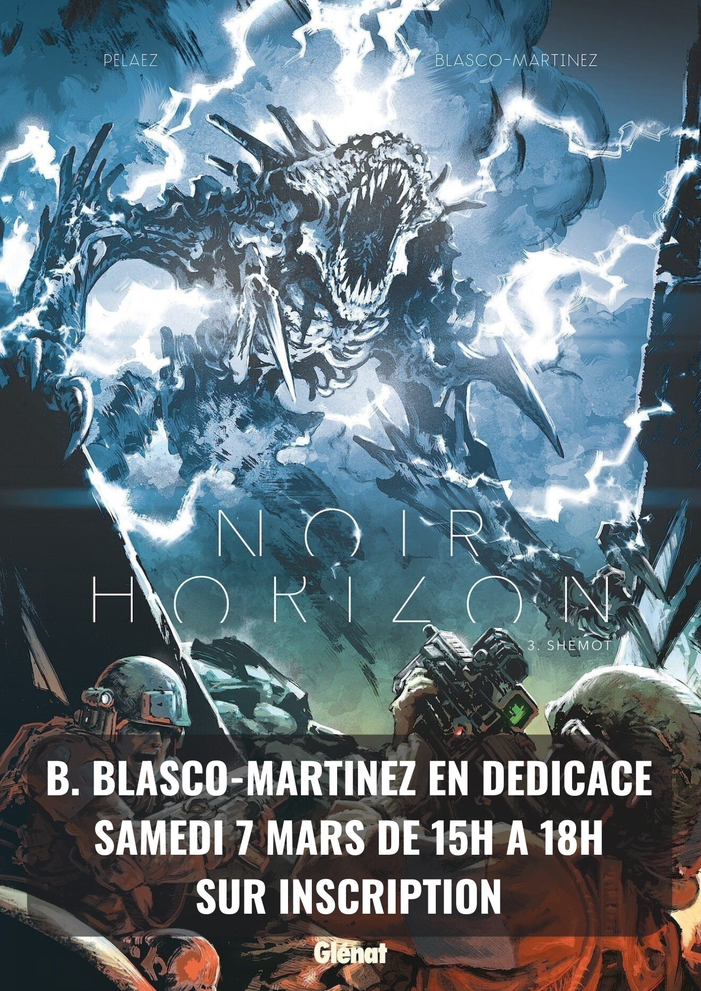 Dédicace de Benjamin Blasco-Martinez
