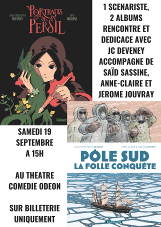 Rencontre avec JC Deveney, Saïd Sassine, Anne-Claire et Jérôme Jouvray