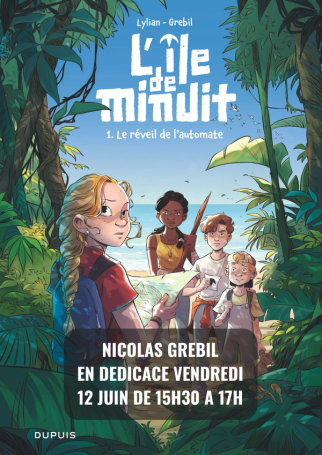 Nicolas Grebil en dédicace