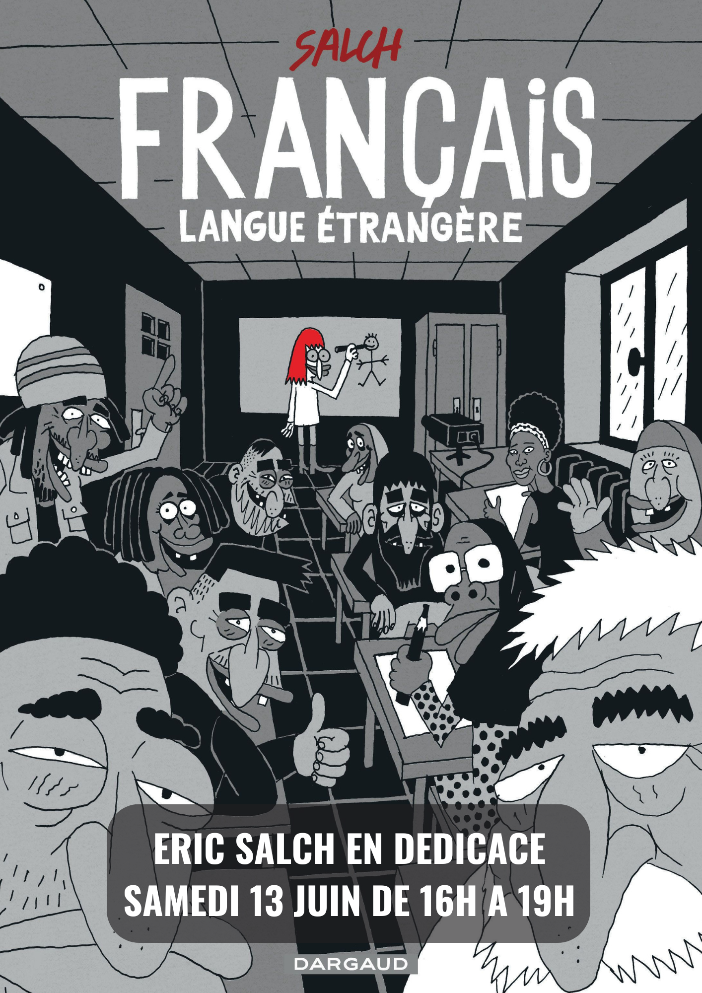 Eric Salch en dédicace