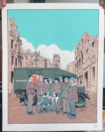 Les bleues à Varsovie