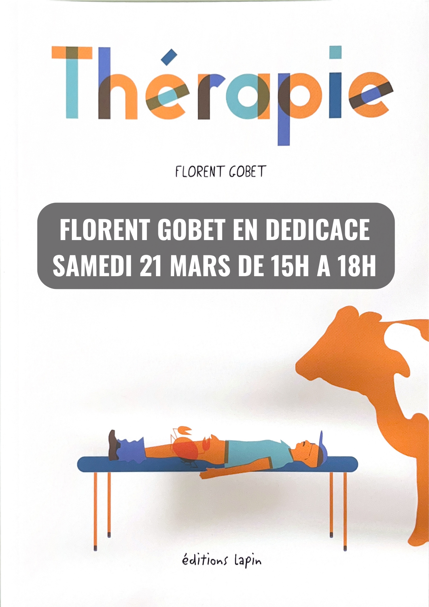 Florent Gobet en dédicace