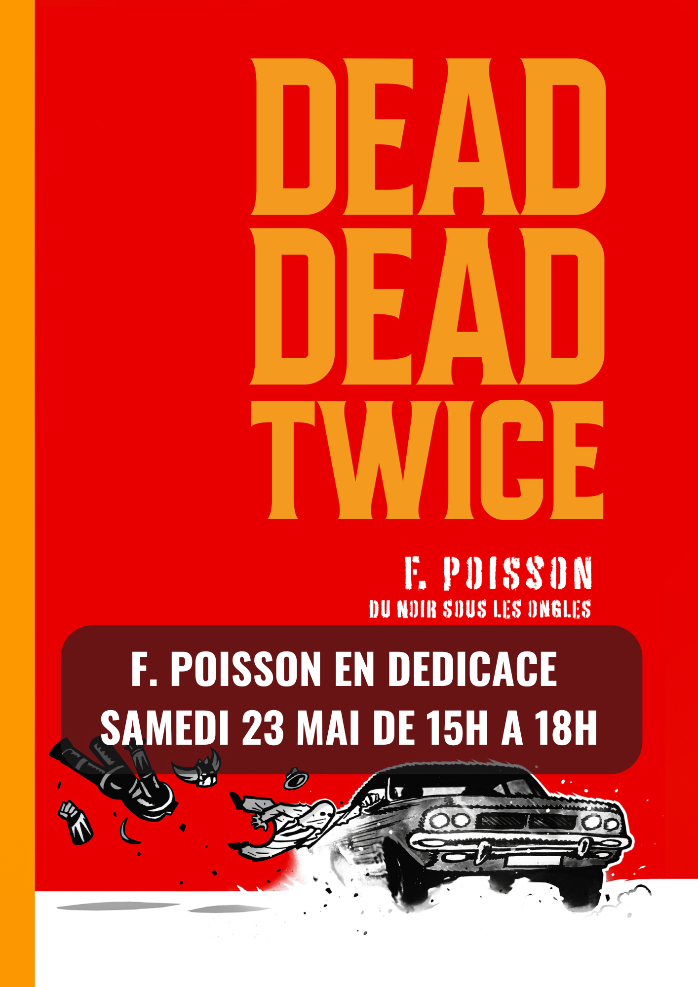 François Poisson en dédicace