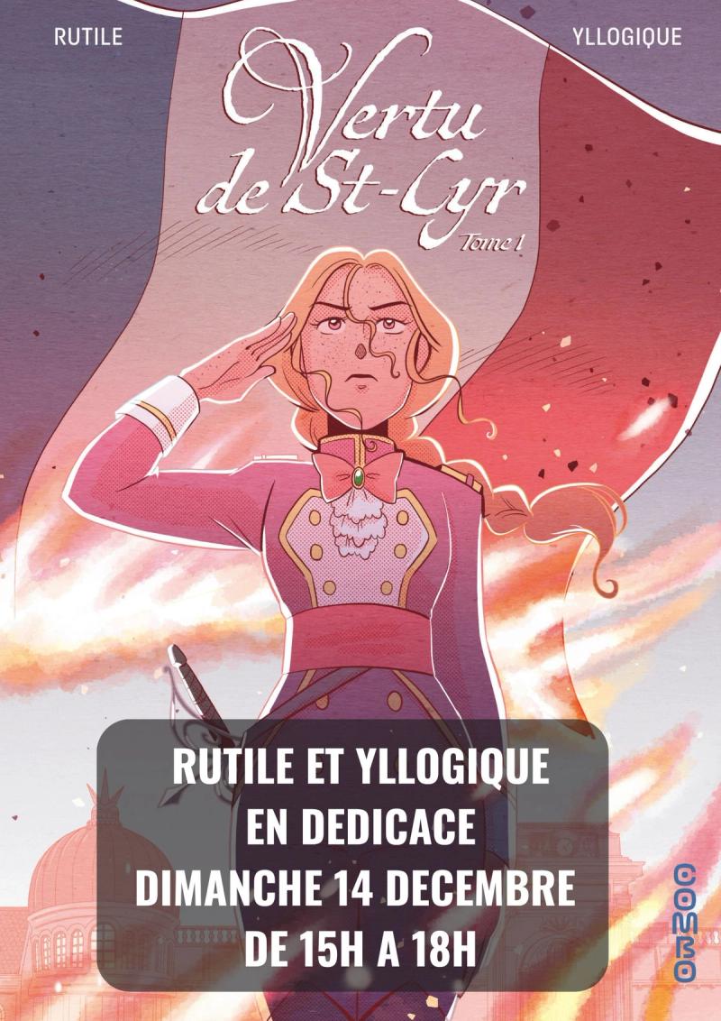 Dédicace et rencontre avec Rutile et Yllogique