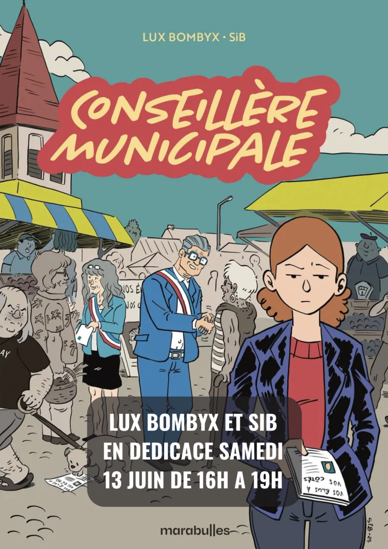 Dédicace de Lux Bombyx et Sib 