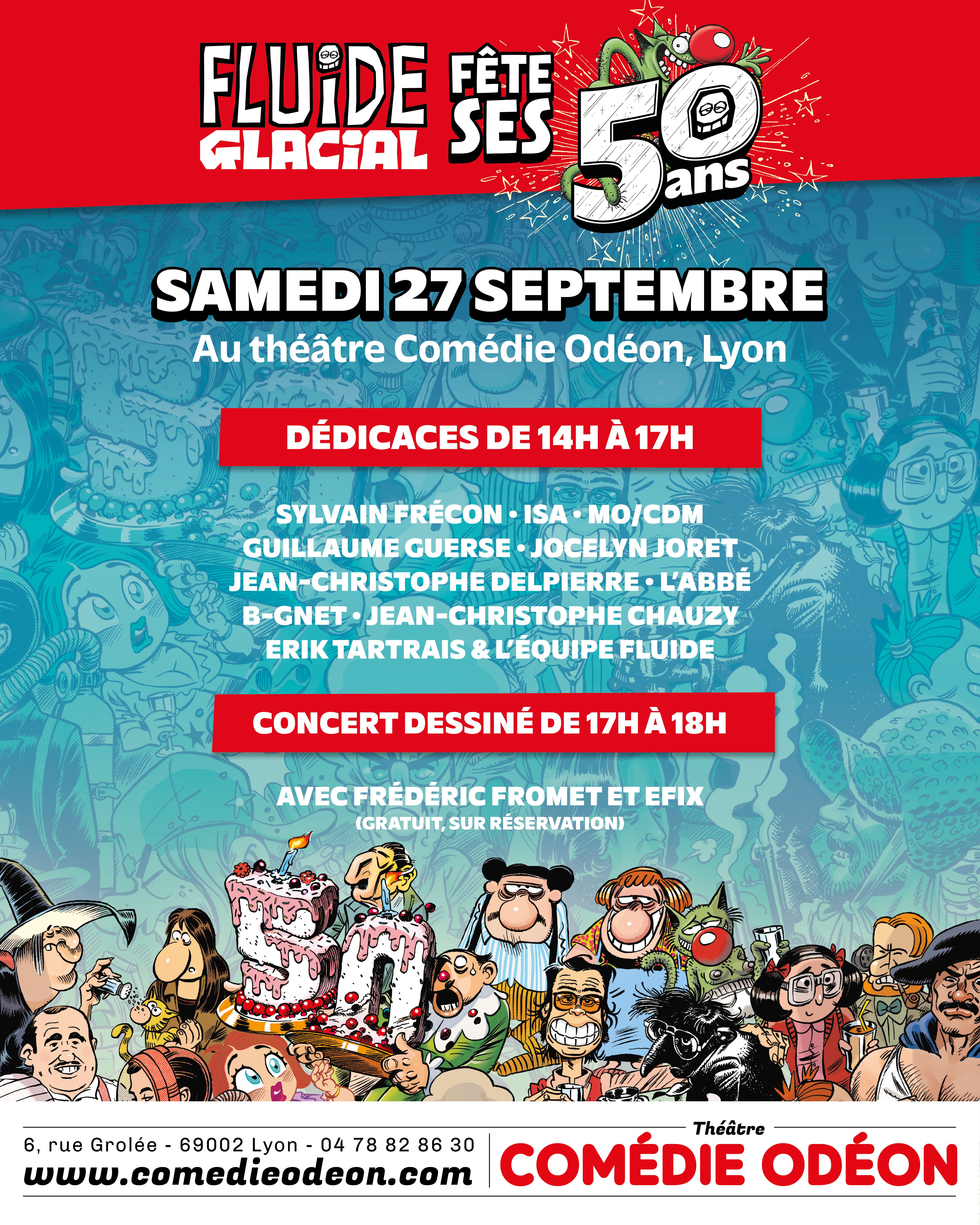 Les 50 ans de Fluide Glacial