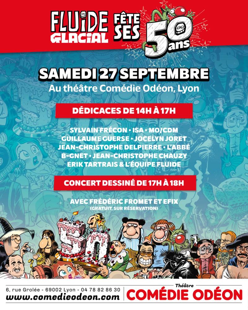 Les 50 ans de Fluide Glacial