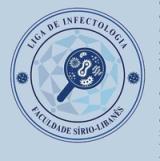Logo da Liga Acadêmica de Infectologia Clínica da Faculdade Sírio-Libanês