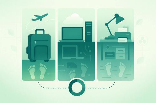 The Hidden Carbon Footprint of Professional Services: Travel, Tech, and Office Operations