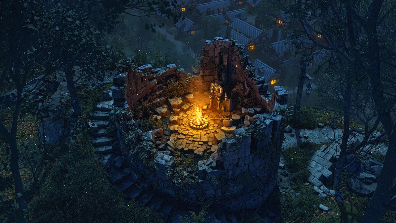 A Quiet Vigil in Wide format