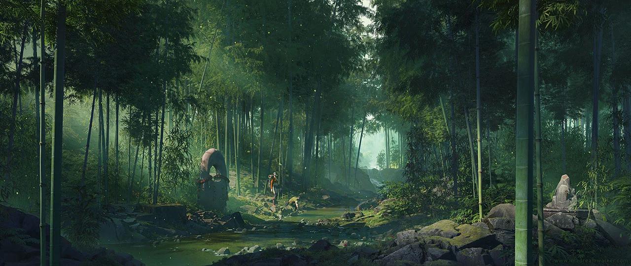 Lost In Jade in Ultrawide format