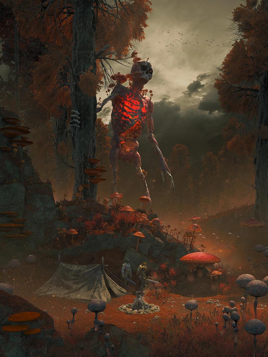 Plaguelands in Poster format