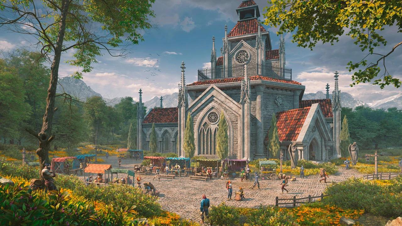 Northshire Abbey Market in Wide format