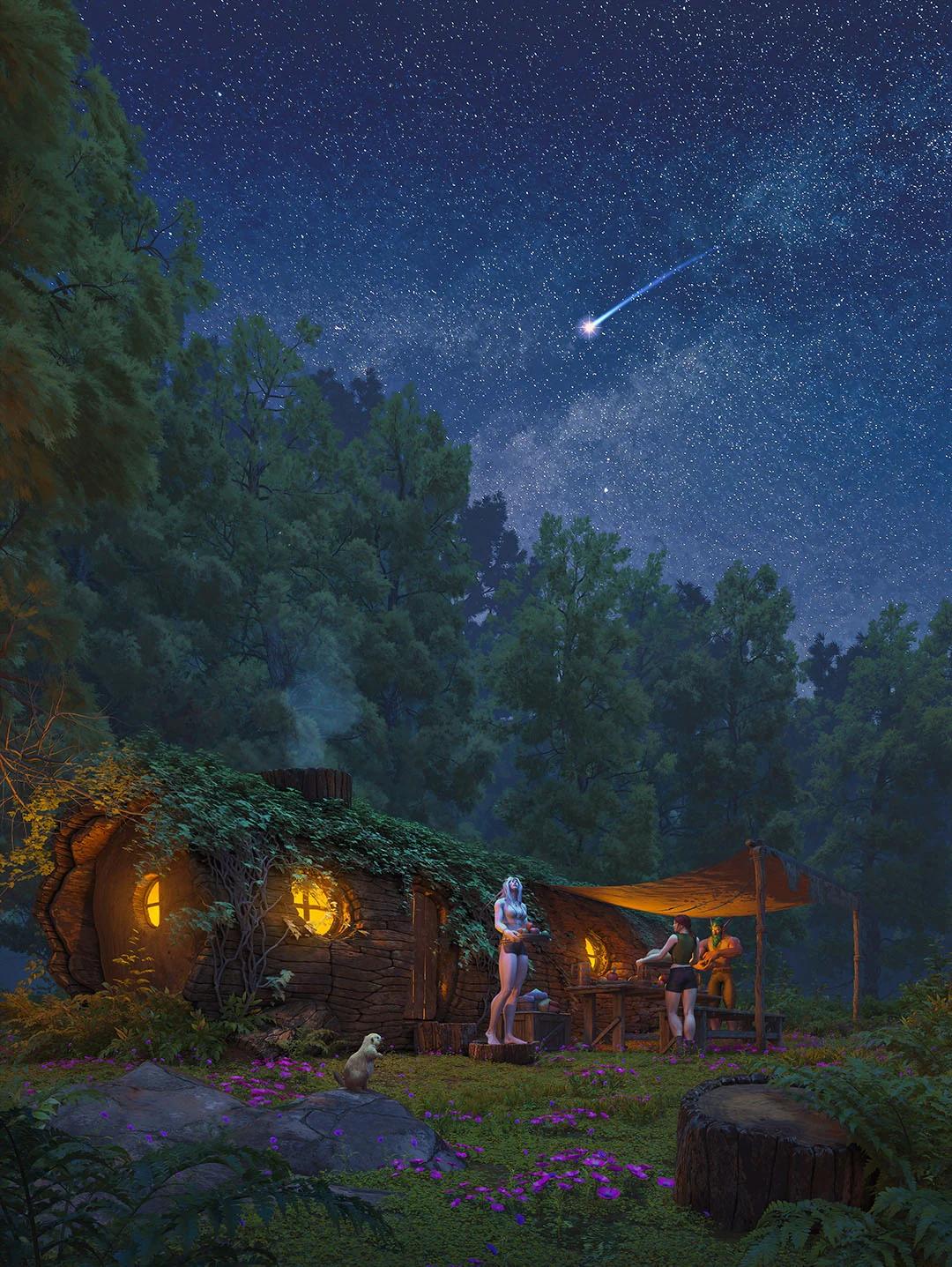 Furbolg Camp in Poster format