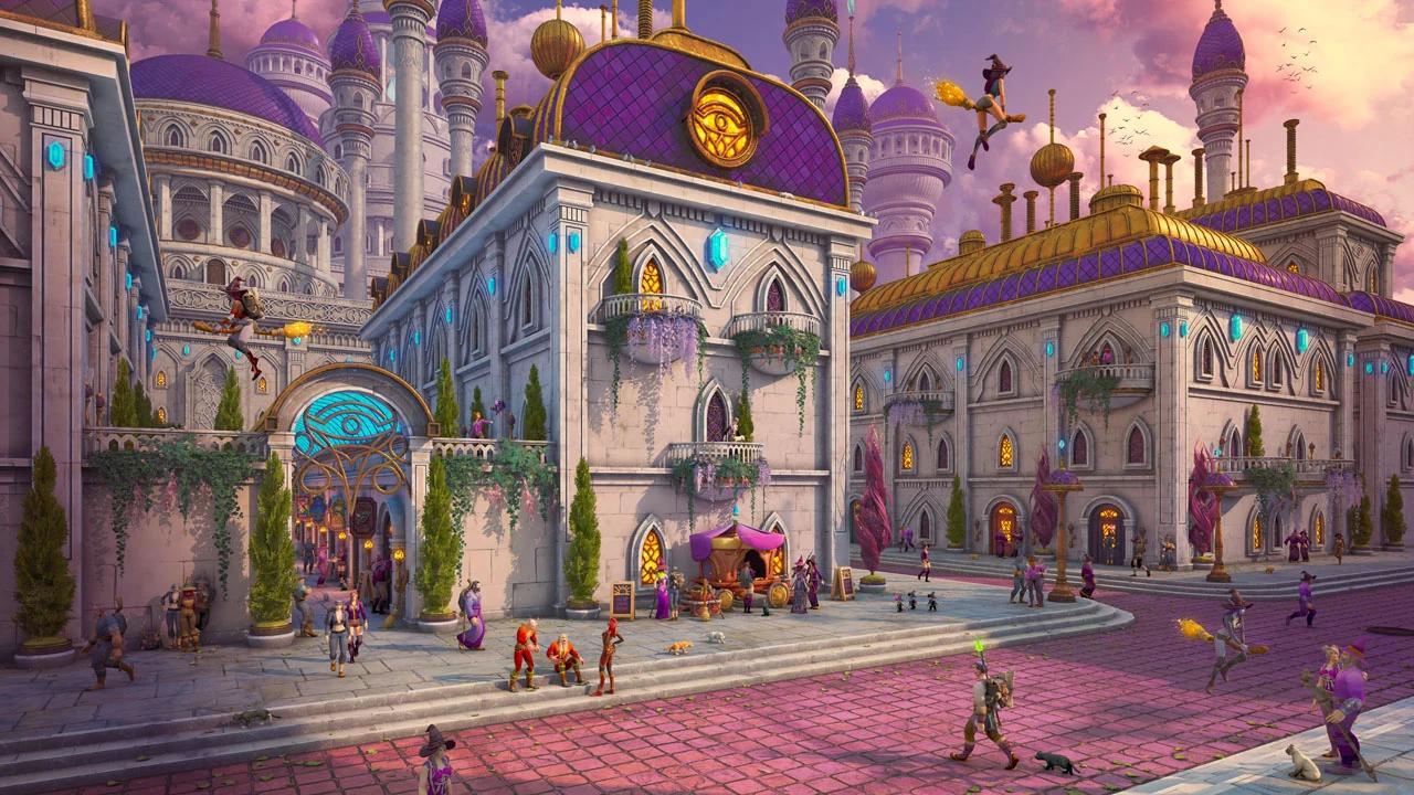 Dalaran Streets in Wide format