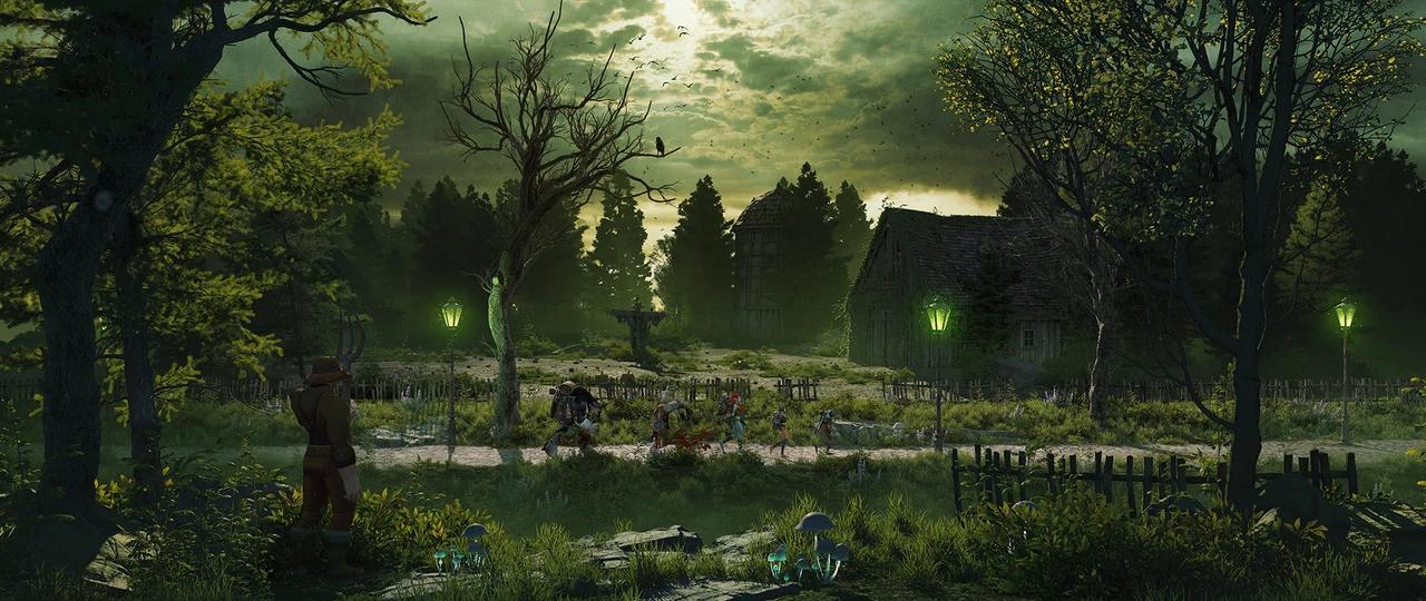 Tirisfal Glades Farms in Ultrawide format