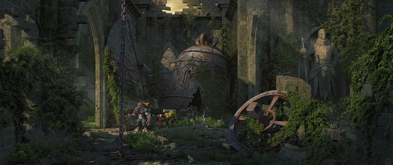 Lordaeron Ruins in Ultrawide format