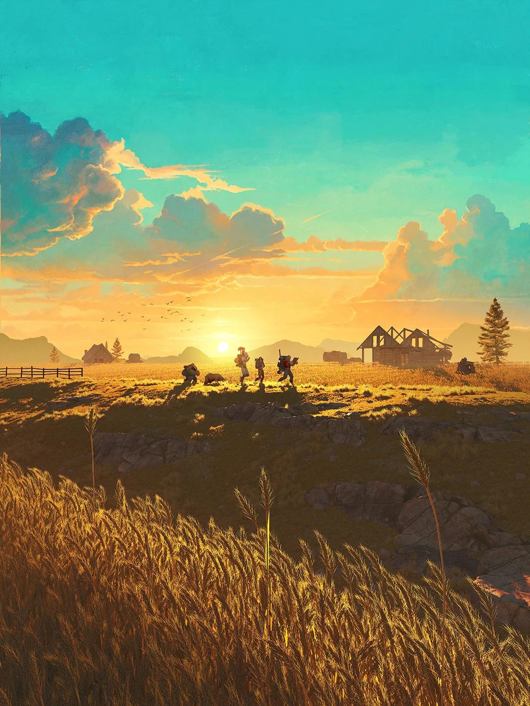 Westfall Sunset in Poster format
