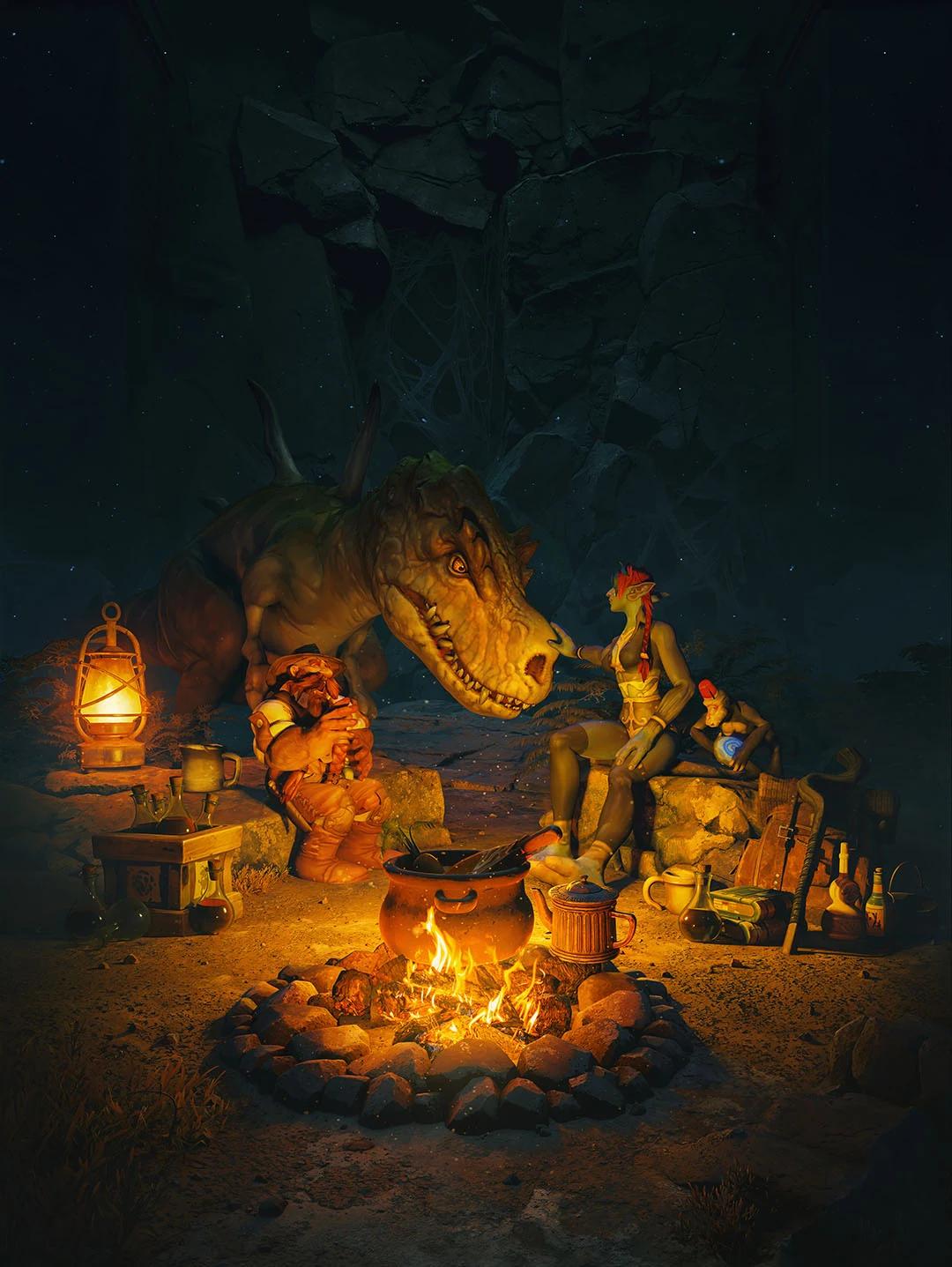 Wee Rest in Poster format