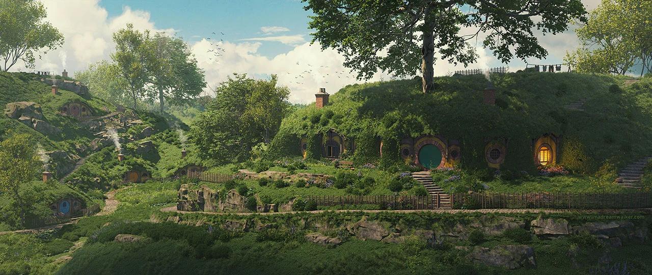 Hobbiton in Ultrawide format