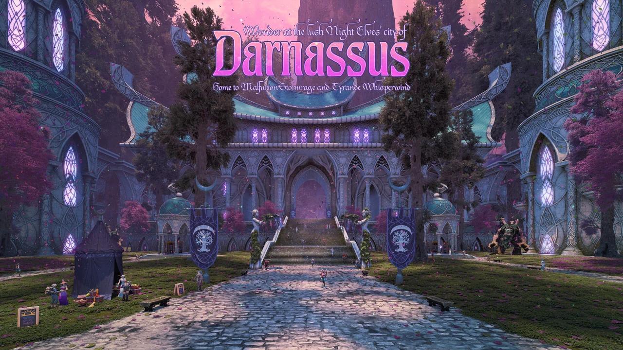 Darnassus Stairs in Wide format