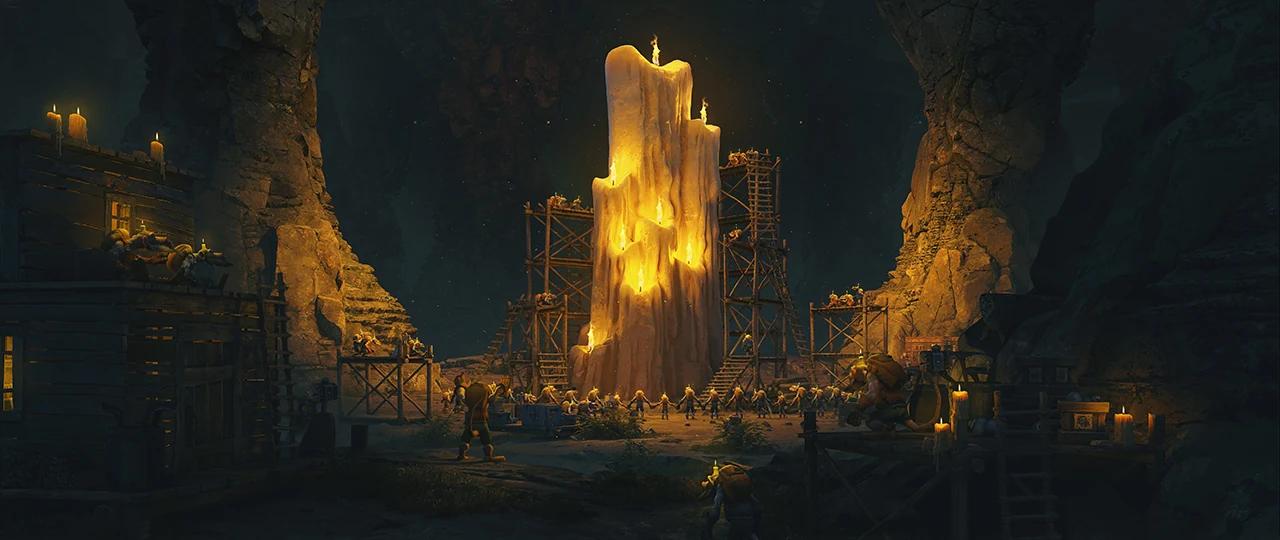 No Take Candle in Ultrawide format