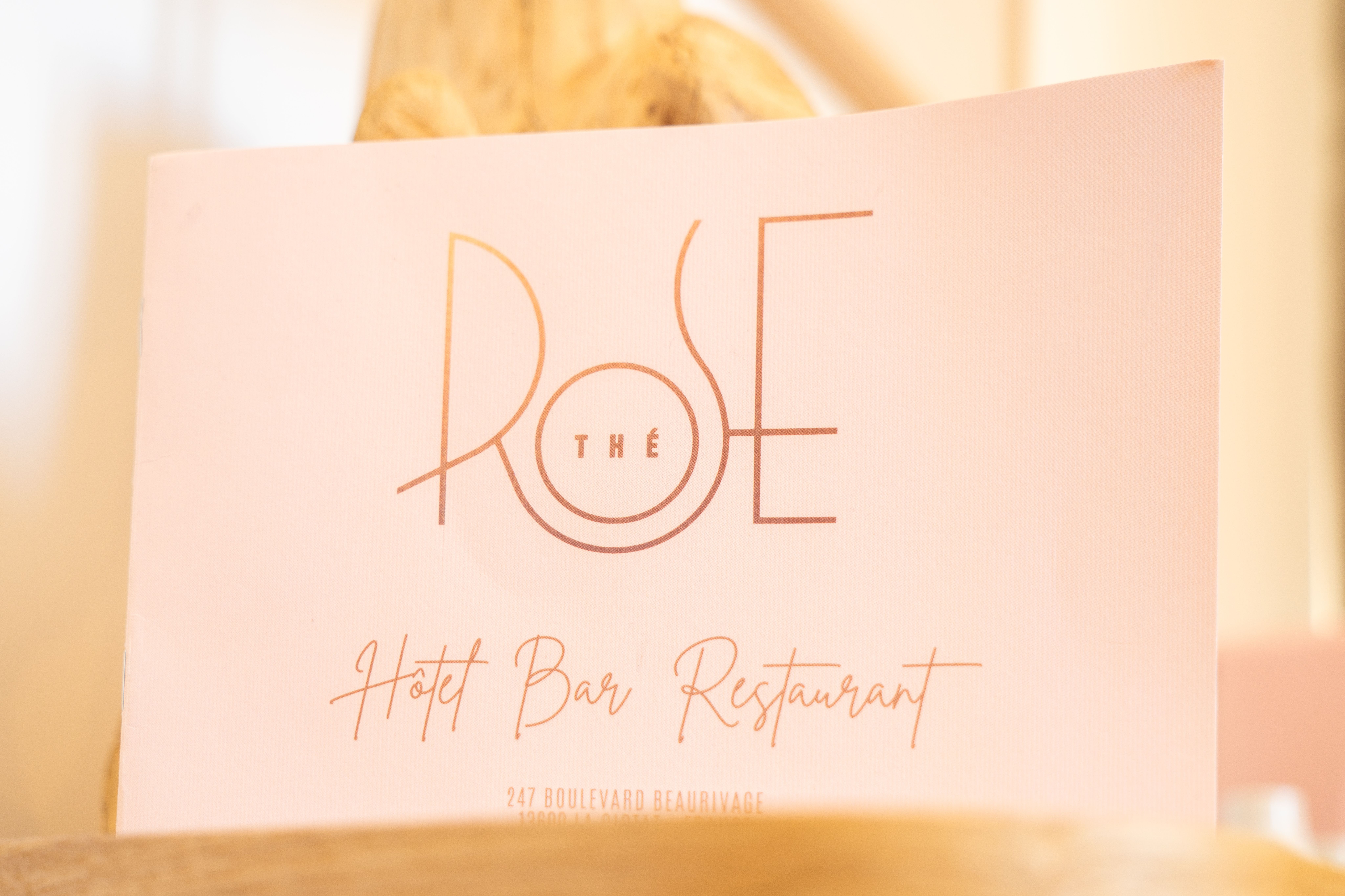 Affiche ROSE Thé