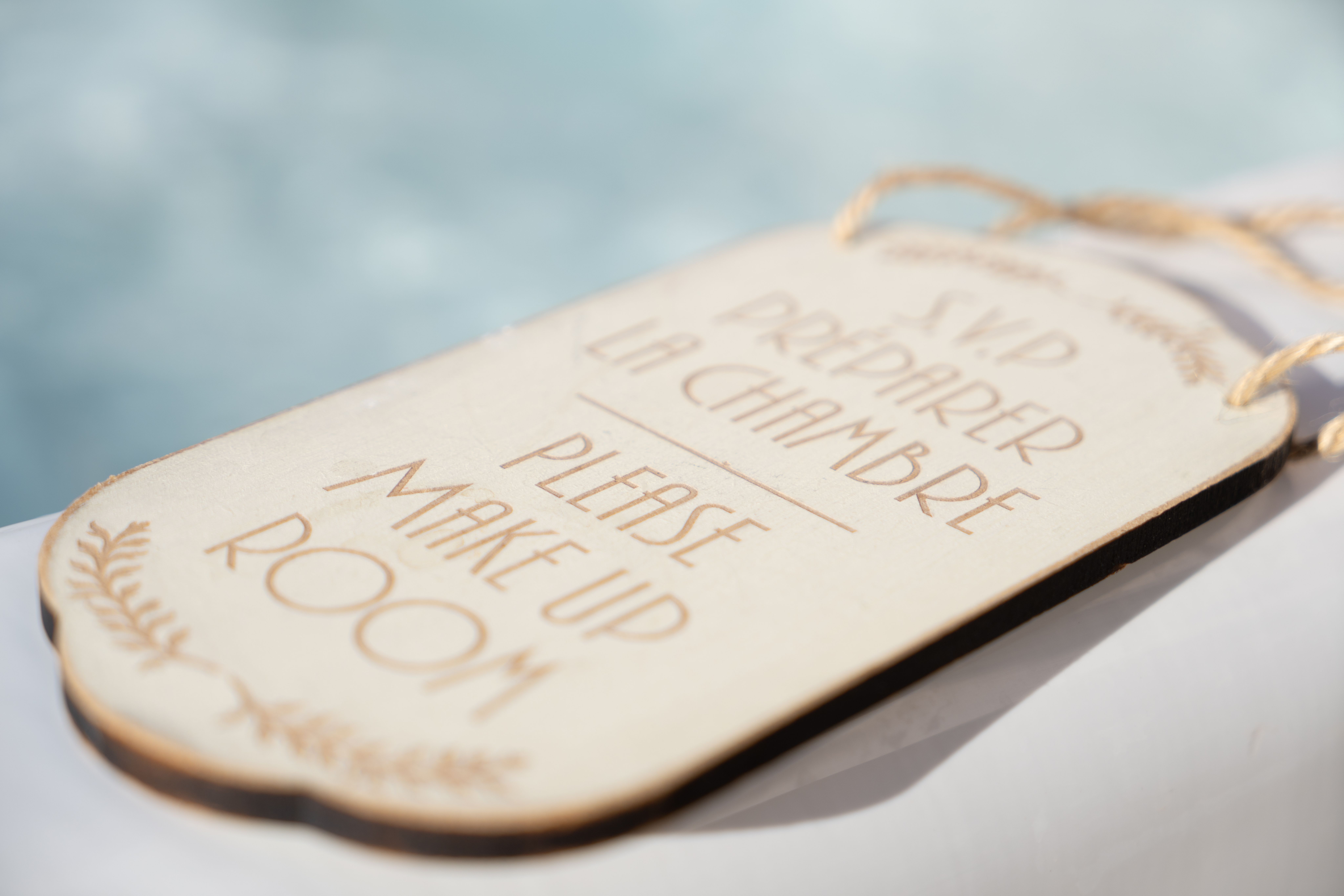 S.V.P Préparer la chambre