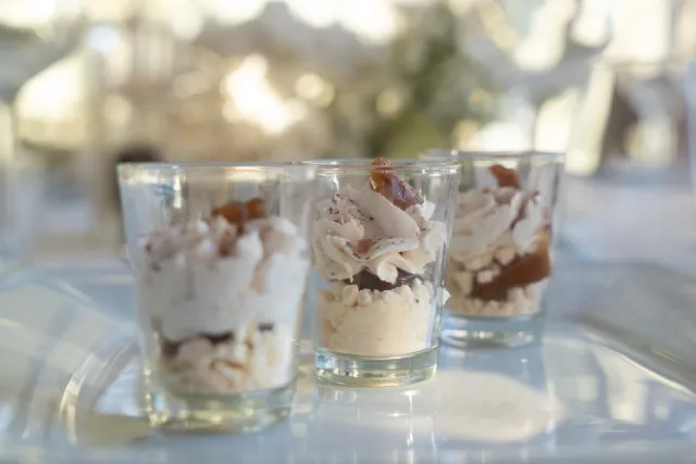 Verrines crémeuses