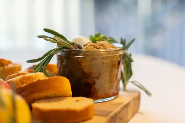 Terrine et toasts